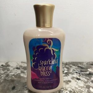 Bath and body works sparkling berry bliss lotion